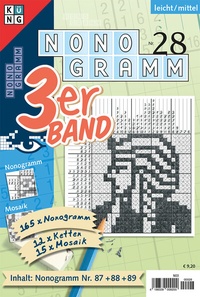 Abbildung von: Nonogramm 3er-Band Nr. 28 - Keesing Schweiz AG