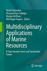 Enlarge image Cover: Multidisciplinary Applications of Marine Resources - Springer