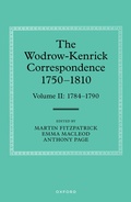 Cover: The Wodrow-Kenrick Correspondence 1750-1810 - Oxford University Press