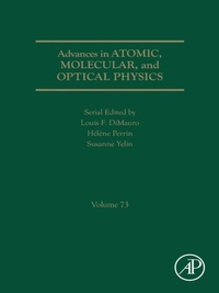Enlarge image Cover: Advances in Atomic, Molecular, and Optical Physics - Academic Press