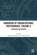 Cover: Handbook of Organizational Performance, Volume II - Routledge