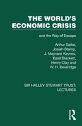 Cover: The World's Economic Crisis - Routledge