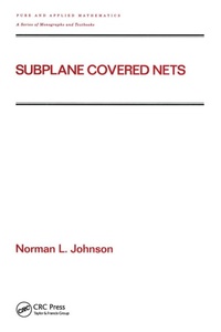 Enlarge image Cover: Subplane Covered Nets - CRC Press