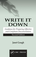 Cover: Write It Down - CRC Press