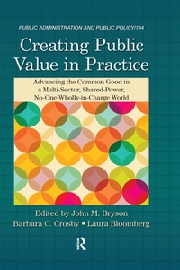Enlarge image Cover: Creating Public Value in Practice - Routledge