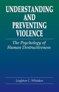 Cover: Understanding and Preventing Violence - Routledge