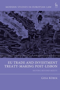Abbildung von: EU Trade and Investment Treaty-Making Post-Lisbon - Hart Publishing