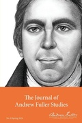 Cover: Journal of Andrew Fuller Studies 8 (Spring 2024) - H&e Academic