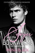 Cover: Sawyer and the Bookworms: Contemporary Sweet RH Omegaverse (The Candyverse, #3) - Black Wing Press