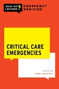 Cover: Critical Care Emergencies - OUP eBook