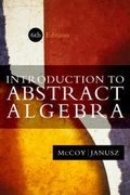 Cover: Introduction to Abstract Algebra - Academic Press