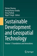 Cover: Sustainable Development and Geospatial Technology - Springer
