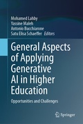 Cover: General Aspects of Applying Generative AI in Higher Education - Springer