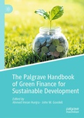 Cover: The Palgrave Handbook of Green Finance for Sustainable Development - Palgrave Macmillan