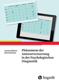 Abbildung von: Phänomene der Antwortverzerrung in der Psychologischen Diagnostik - Hogrefe