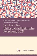 Cover: Jahrbuch f&uuml;r philosophiedidaktische Forschung 2024 - J.B. Metzler