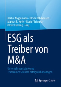Abbildung von: ESG als Treiber von M&A - Springer Gabler