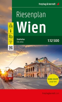 Abbildung von: Wien, Riesenplan, Städteatlas 1:12.500, freytag & berndt - Freytag-Berndt und ARTARIA