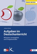 Cover: Aufgaben im Deutschunterricht - Kallmeyer