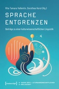 Cover: Sprache entgrenzen - transcript
