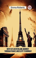 Cover: Notes of an Overland Journey Through France and Egypt to Bombay - Double9 Books