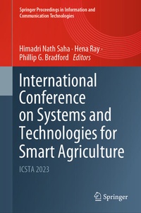 Enlarge image Cover: International Conference on Systems and Technologies for Smart Agriculture - Springer