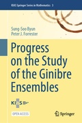 Cover: Progress on the Study of the Ginibre Ensembles - Springer