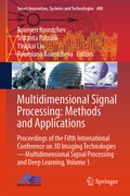 Cover: Multidimensional Signal Processing: Methods and Applications - Springer