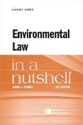Abbildung von: Environmental Law in a Nutshell - West Academic Press
