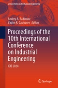 Cover: Proceedings of the 10th International Conference on Industrial Engineering - Springer