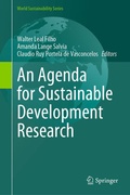 Cover: An Agenda for Sustainable Development Research - Springer