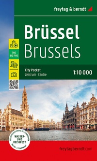 Abbildung von: Brüssel, Innenstadtplan 1:10.000, freytag & berndt - Freytag-Berndt und ARTARIA