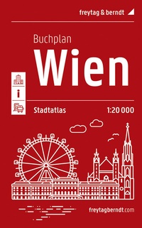 Abbildung von: Wien, Buchplan, Städteatlas 1:20.000, freytag & berndt - Freytag-Berndt und ARTARIA