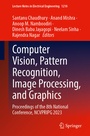 Cover: Computer Vision, Pattern Recognition, Image Processing, and Graphics - Springer