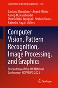 Cover: Computer Vision, Pattern Recognition, Image Processing, and Graphics - Springer