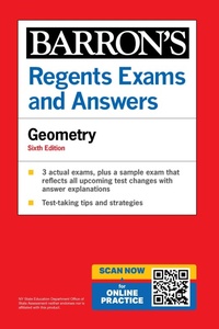 Enlarge image Cover: Regents Exams and Answers: Geometry, Sixth Edition - Barrons Educational Services