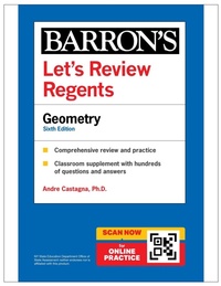 Enlarge image Cover: Let's Review Regents: Geometry, Sixth Edition - Kaplan Publishing