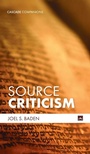 Cover: Source Criticism - Cascade Books