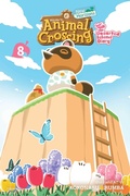 Cover: Animal Crossing: New Horizons, Vol. 8 - Viz Media, Subs. of Shogakukan Inc