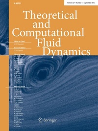Abbildung von: Theoretical and Computational Fluid Dynamics - Springer