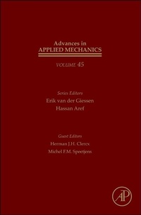 Enlarge image Cover: Advances in Applied Mechanics - Academic Press