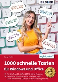 Abbildung von: 1000 Schnelle Tasten für Windows und Office - Bildner Verlag