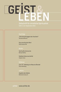 Abbildung von: Geist & Leben 3/2024 - Echter