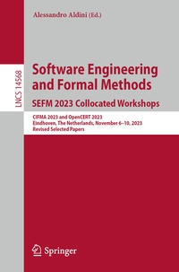 Abbildung von: Software Engineering and Formal Methods. SEFM 2023 Collocated Workshops - Springer