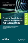 Cover: Pervasive Knowledge and Collective Intelligence on Web and Social Media - Springer