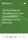 Cover: Methodological Handbook in Food Sustainability through Service-learning - Verlag d. Technischen Universit&auml;t Graz