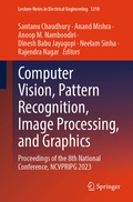 Cover: Computer Vision, Pattern Recognition, Image Processing, and Graphics - Springer