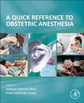 Cover: A Quick Reference to Obstetric Anesthesia - Academic Press