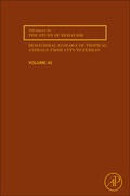 Cover: Behavioral Ecology of Tropical Animals: Volume 42 - Academic Press
