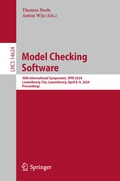 Cover: Model Checking Software - Springer